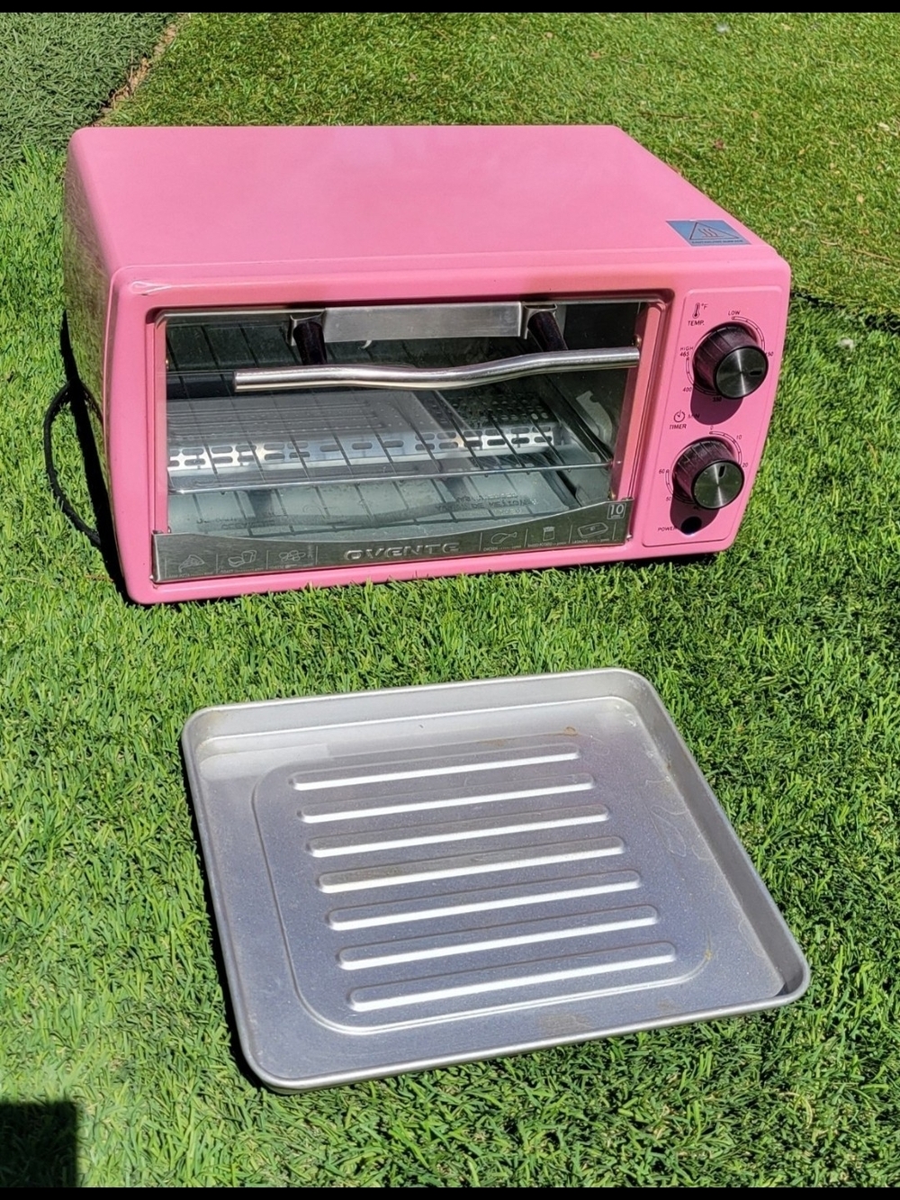 Pink Countertop Toaster Oven